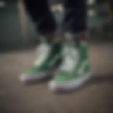 Magnificent The Vans Sk8 Hi Green Suede: A Comprehensive Analysis