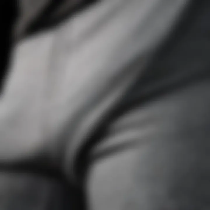 Close-up view of the fabric showcasing quality and texture