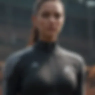 Athletes in Stylish Adidas Gear Trendy athletes wearing Adidas gear
