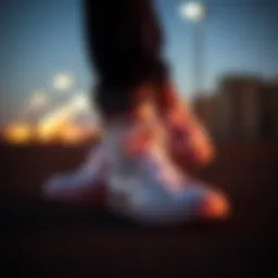 Classic silhouette of All-Star High Top White shoes