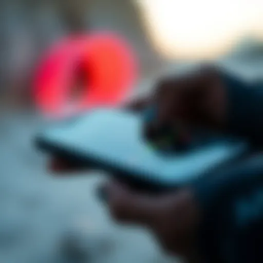 A close-up view of a hydration tracking app on a smartphone screen.