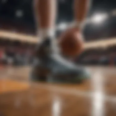 Durability Insights for Long-lasting Performance Durability test of basketball shoes on various court surfaces.