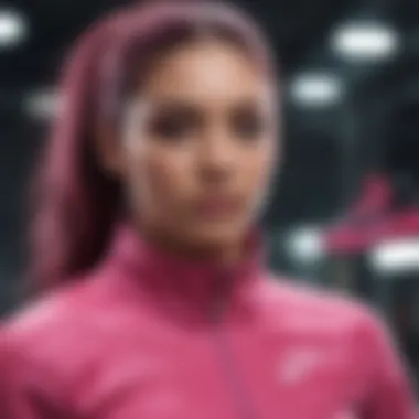 A vibrant promotional campaign featuring Black Pink and Nike