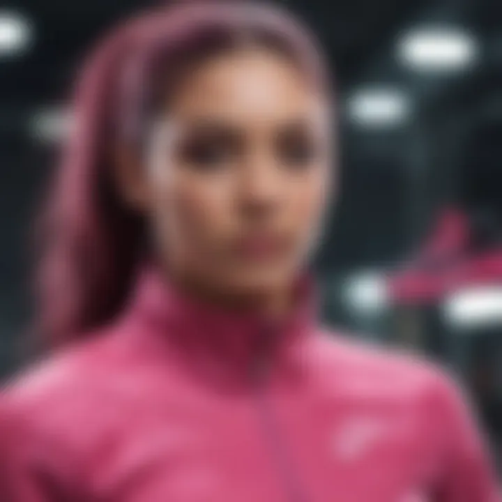 A vibrant promotional campaign featuring Black Pink and Nike