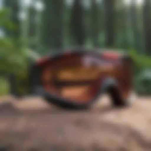 Vibrant colored eyewear designed for extreme sports enthusiasts