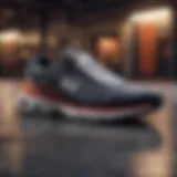Close-up of the Champion Rally Slip-On Athletic Shoe showcasing its stylish design