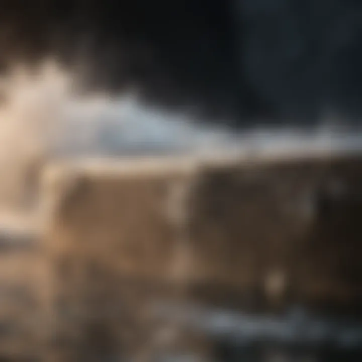 Close-up of wakeboard materials highlighting functionality