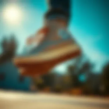 Artistic representation of the Chuck Taylor Hi Lift's cultural significance