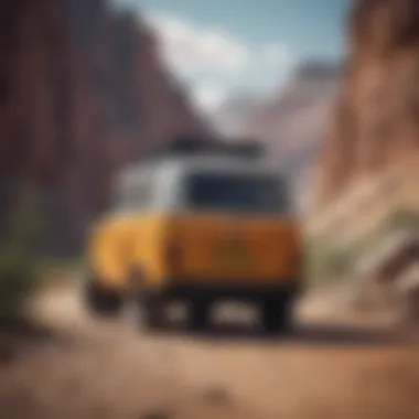 Functionality of Chukkallo Vans on Rugged Terrain Chukkallo vans on rugged terrain displaying their functionality