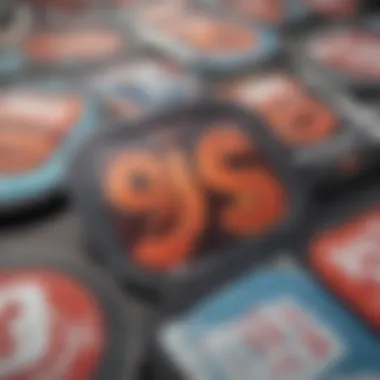 The Art of Trading Nike SB Stickers A close-up of a collector trading Nike SB stickers