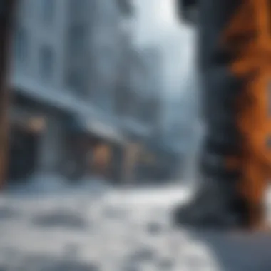 Waterproofing Explained Demonstrating waterproof features of snow pants