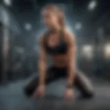 Dynamic movement showcasing full body engagement