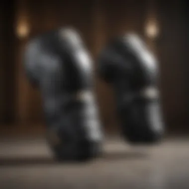 Comparison of Knee and Elbow Guards Various knee and elbow guards displayed together highlighting their differences