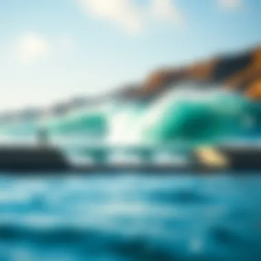 Environmental Impact Assessments for Wave Pools Diagram showing environmental impact assessments for wave pools