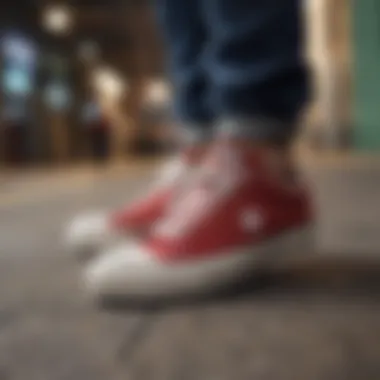 Converse One Star Low in Street Culture and Extreme Sports The Converse One Star Low integrated into street culture and extreme sports