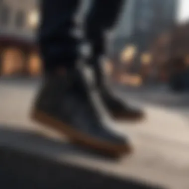 Stylish streetwear featuring DC Stag Black Gum
