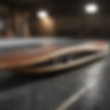 Comparison of materials used in skateboards and surfboards