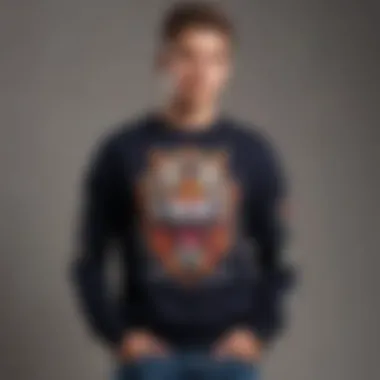 Cultural Appeal of Ed Hardy Sweatshirts Among Youth Group of adventurous young individuals sporting Ed Hardy sweatshirts.
