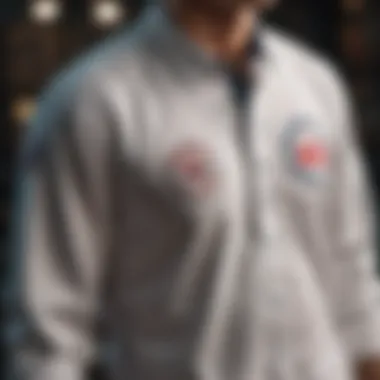 Button-Up Baseball Shirts in Urban Fashion Fashionable streetwear incorporating button-up baseball shirts