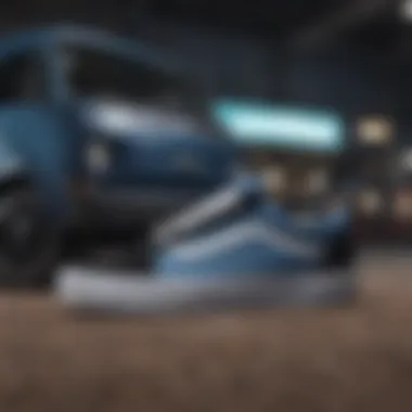 Cultural significance of Black and Blue Vans Old Skool