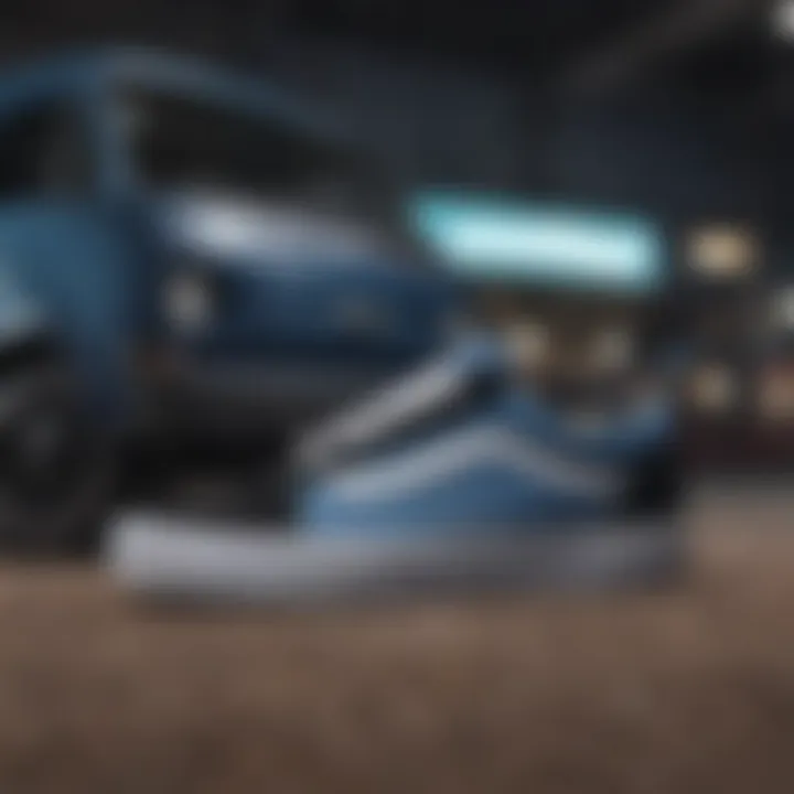 Cultural significance of Black and Blue Vans Old Skool