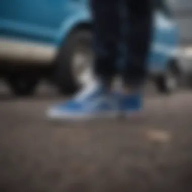 Maintenance tips for Black and Blue Vans Old Skool