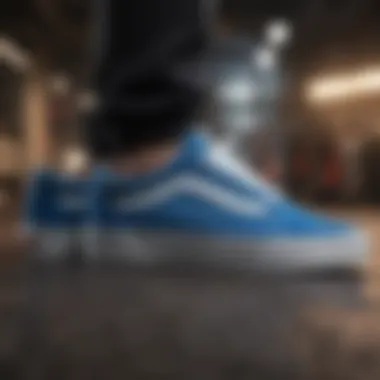 Practical use of Vans Old Skool in sports
