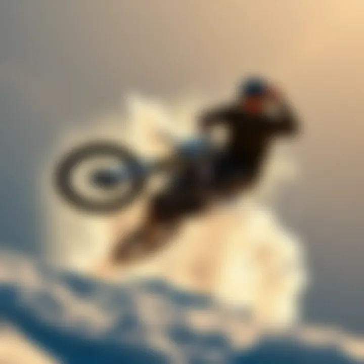 Dynamic Graphic Tee Design Dynamic graphic tee design showcasing extreme sports