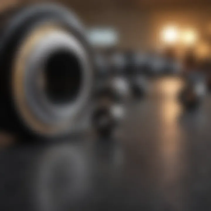 Maintenance tools for skateboard bearings