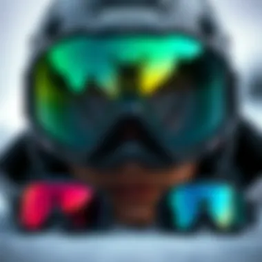 Customization Options for Dragon Alliance Goggles Dragon Alliance goggles displayed with various customization options