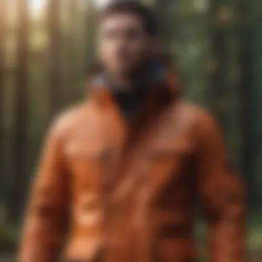 Stylish Outdoor Coat for Extreme Adventures Stylish outdoor coat ready for adventure