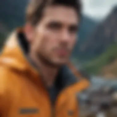 Unique Features Enhancing Coat Performance Detail of unique features enhancing coat performance