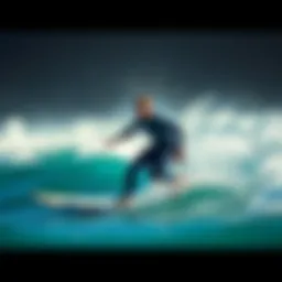 Surfing exercise equipment for strength training