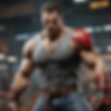 Iconic Fighting Game Characters A collection of notable fighting game characters from various franchises