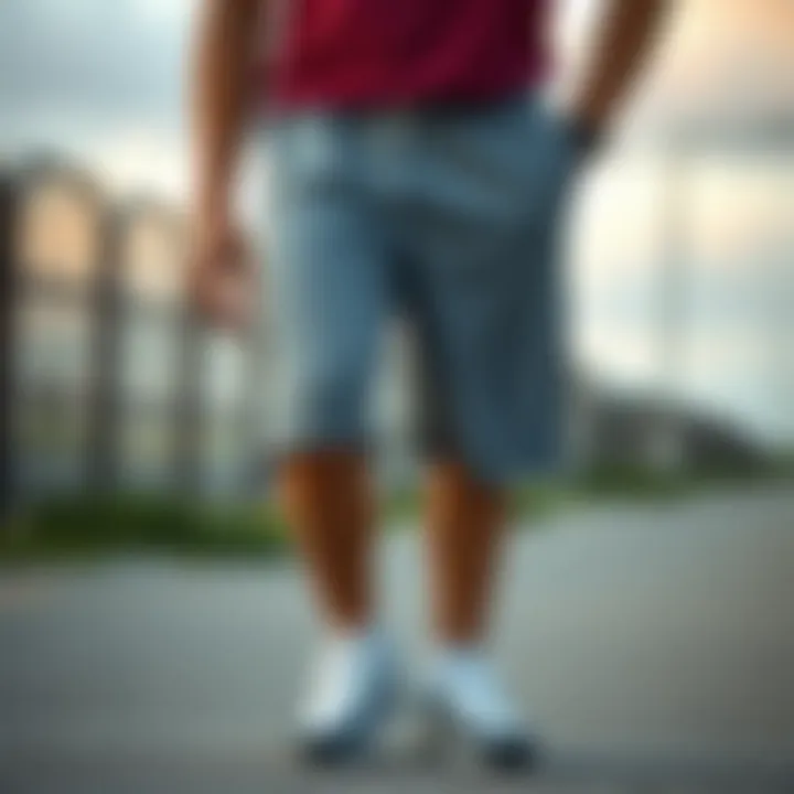 Fashionable Styling with Grey Nike Shorts Fashionable styling options featuring grey Nike shorts