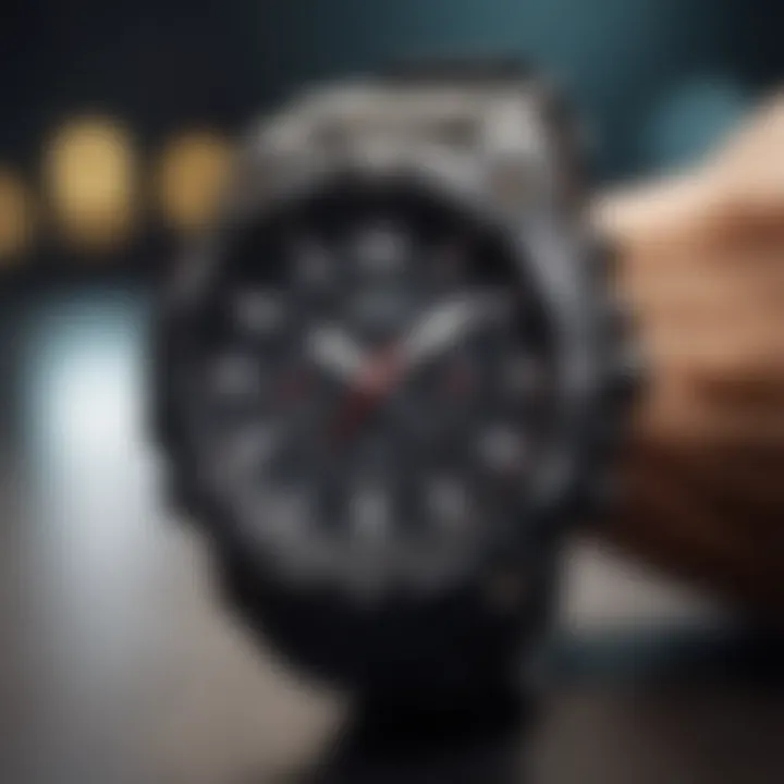 Various G-Shock models displayed to emphasize design diversity