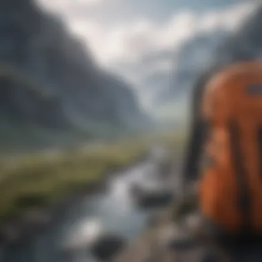 A selection of high-quality materials used in mammoth backpacks