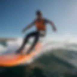 Dynamic rider showcasing advanced maneuvers on an electronic waveboard