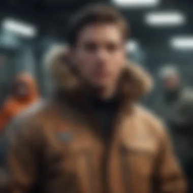 Detailed brand logos representing diverse coat manufacturers