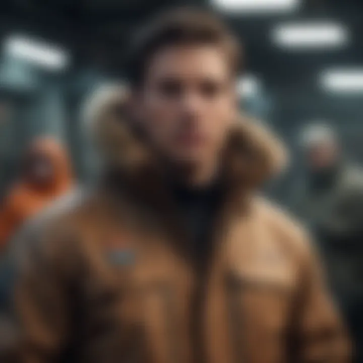Detailed brand logos representing diverse coat manufacturers