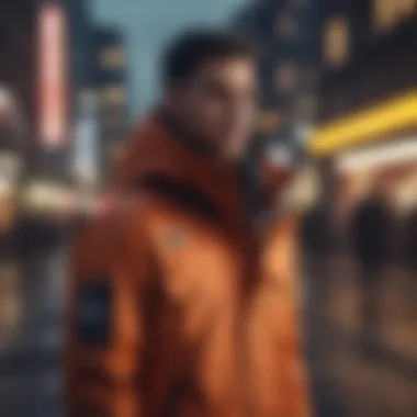 Sophisticated Urban Outerwear Sophisticated urban outerwear showcasing modern design elements