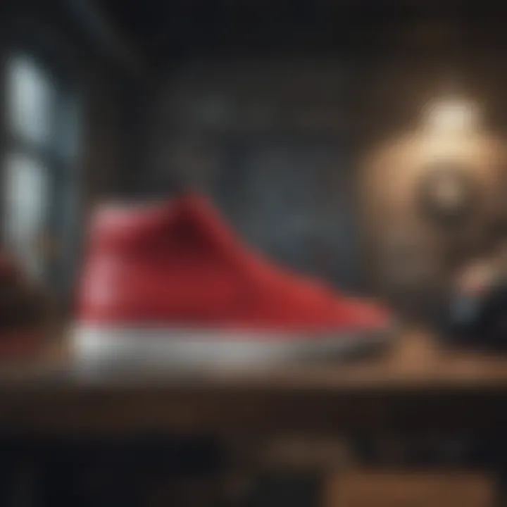 Nike Blazer displayed alongside lifestyle accessories