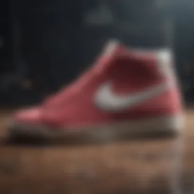Nike Blazers in action during extreme sports activities