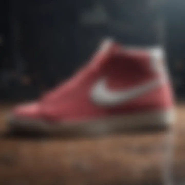 Nike Blazers in action during extreme sports activities