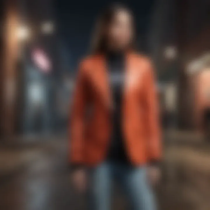 Stylish outfits featuring Nike Blazers in urban settings