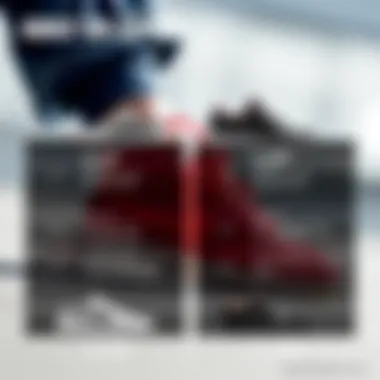 Comparative Analysis of Nike SB Zoom Shoes Comparison chart highlighting features of Nike SB Zoom shoes against other skate shoes.