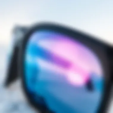 Close-up of Oakley Holbrook XL frame and lens