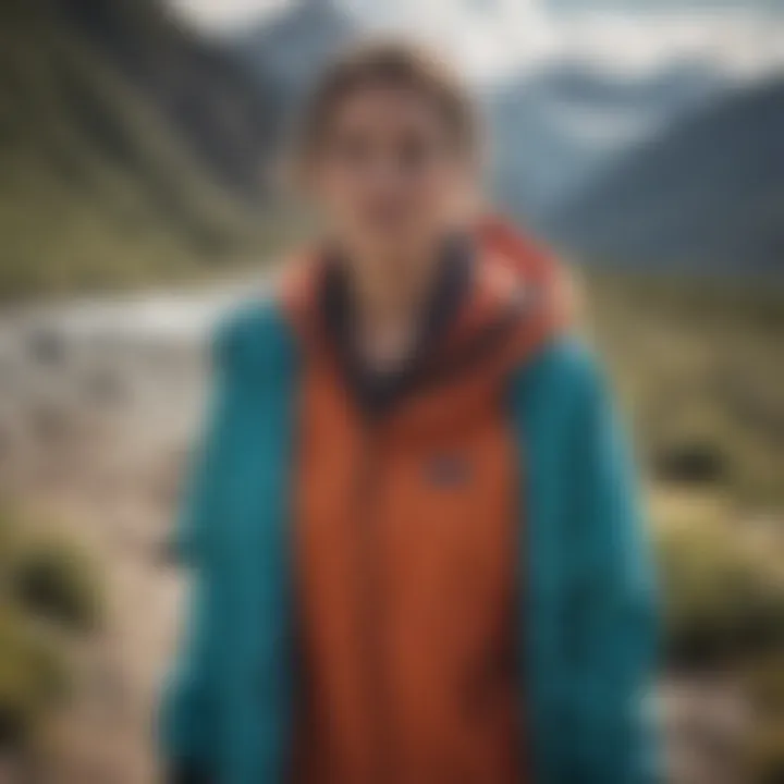 A collection of used Patagonia Baggies with eco-friendly tags