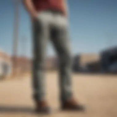 Attention to detail in the design of RVCA Hitcher Pants