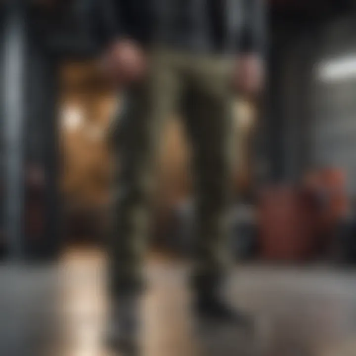 Stylish look featuring RVCA Hitcher Pants matched with sporty gear